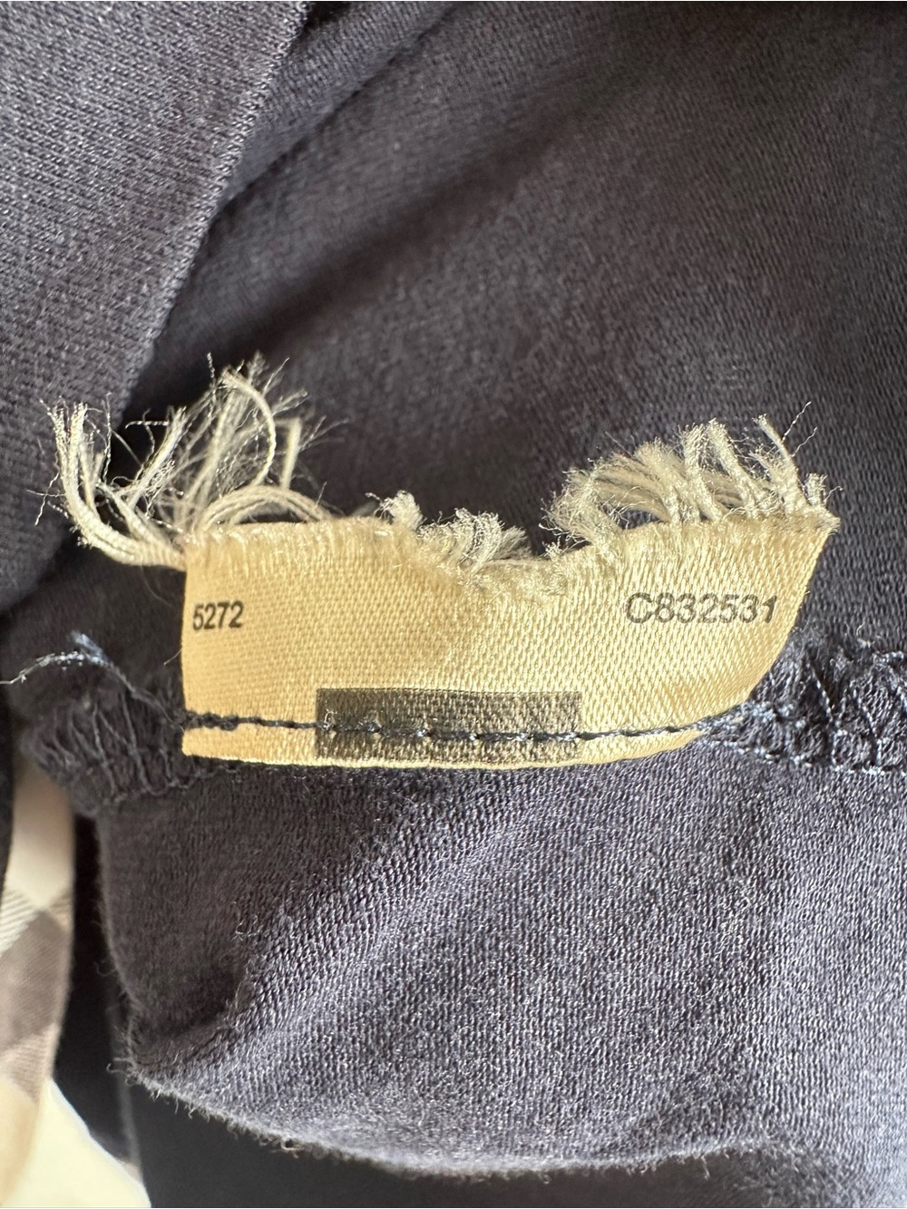 Burberry Tank Top Navy - Picture 4 of 8